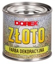 DOREX DEKORATÍVNA FARBA NA PÍSMENA NA NÁHROBÍCH ZLATÁ 100ML