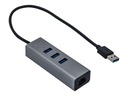 ITEC U3METALG3HUB i-tec USB 3.0 Kovový 3 portový HUB