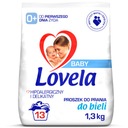 LOVELA HYPOALLERGENIC Biely prací prášok 1,3 kg