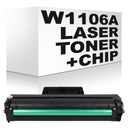 W1106A toner s čipom pre tlačiareň HP 106A laser 107w 107a mfp 135w W1106