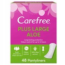 Carefree Plus Large Aloe Vera Scent slipové vložky 48 kusov