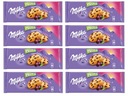 Milka Pieguski Choco Cookie s hrozienkami 135 g x8