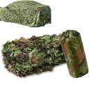 VOJENSKÁ MASKOVACIA SIEŤ GARDEN CAMO CAMOUFLAGE 3X3m