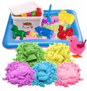 BibiMoon Kinetic Sand 5 kg ZADARMO bazénová sada Naťahovacie kurča