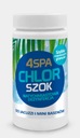 GAMIX 4SPA CHLOR SHOCK RÝCHLO ROZPUSTITEĽNÉ GRANULÁTY DO BAZÉNOVEJ VODY 1KG