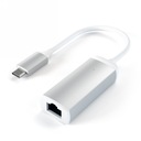 Adaptér Satechi Type-C na Gigabit Ethernet USB-C/Gigabit Ethernet strieborný