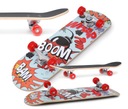 KLASICKÝ SKATEBOARD, VEĽKÝ, PEVNÝ, PROFILOVANÝ, 9 VRSTEV