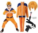 OUTFIT KOSTÝM JEDNORÁZOVÝ UZUMAKI NARUTO ANIME COSPLAY Parochňa 152/158 XS/S