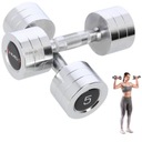 VÁHY fitness činky 2x5kg set