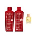 Felps SOS box 2x250ml šampón kondicionér + UV olej 10ml