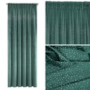 Glamour Velour Curtain s kryštálmi 140x270 na páske AURORA