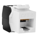 Beznástrojový modul Keystone RJ45 8P8C CAT 6 UTP