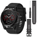 Garmin Fenix ​​​​5 Plus | Silikónový remienok | čierna