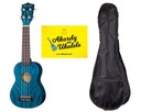 Ukulele Harley Benton UK-12 Stain Ash Blue