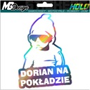 Nálepka na okno DORIAN ON BOARD HOLOGRAM