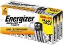 BATÉRIE ALKALICKÝ ENERGIZER LR03 R3 AAA 24 ks