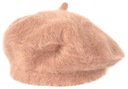 Crazy angora BERET Noblesný nadýchaný cz22304-6