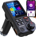 BLUETOOTH AUTO VYSIELAČ FM RÝCHLA NABÍJAČKA QC 3.0 2x USB MP3 SD