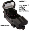 COLLIMOR otvorená 1x22x33 22mm VZDUCHOVÁ ZBRAŇ laserová g/r