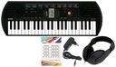 CASIO SA-77 MINI KLÁVESNICA + NAPÁJANIE + SLÚCHADLÁ + TUBE