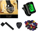 KLASICKÉ GUITAROVÉ STRUNY + TUNER + TRUSNICE + KĽUKY