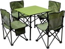 Stôl a 4 stoličky CAMPING SET