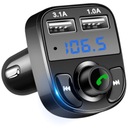 BLUETOOTH FM VYSIELAČ MP3 SD NABÍJAČKA 2xUSB