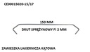 Maľovacie prívesky S CE00015020-15/17 1000 ks.