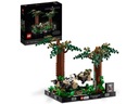 LEGO Star Wars Diorama: Prenasledovanie cez Endor 75353