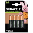 Batéria Duracell AA (R6) 2500 mAh 4 ks.