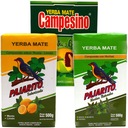 Yerba maté Pajarito citrónová mäta + HIERBAS 3x500g