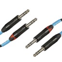 SSQ JSJS2 PRO - 2x stereo jack - 2x TRS NEUTRIK 2m