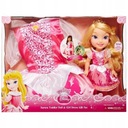 BÁBIKA AURORA JAKKS PACIFIC 36cm + ŠATY 4+