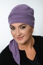 SIMONA šatka B/11 bambusový turban univerzálny jednofarebný turban Lidia