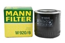 MANN OLEJOVÝ FILTER W920/6 JEEP CHRYSLER DODGE