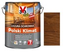 LAZURA V33 POĽSKÁ KLÍMA 7 ROKOV TMAVÝ DUB 5 ROKOV