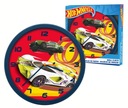 HOT WHEELS nástenné hodiny priemer 24 cm pre deti