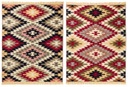 KOBEREC KILIM GOLD AZTEC BÉŽOVÝ OBOJSTRANNÝ 160x220