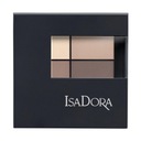 ISADORA EyeShadow Quartet štvornásobné očné tiene 01 Muddy Nudes 4g