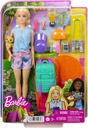 BARBIE BIG CITY DREAMS CAMPING DOL + DOPLNKY