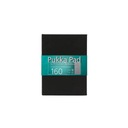 PUKKA SOFT COVER notebook B5, mriežka, čierna