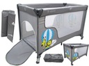 Skladacia cestovná postieľka K2 GREY R-SPORT Playpen