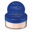 Rimmel Match Perfection zmatňujúci sypký púder s vysokým krytím