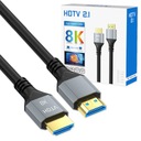 Kábel HDMI 2.1 48bit ULTRA HIGH SPEED | eARC Dolby | 8K/60Hz 4K/144Hz | 3 m