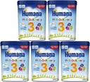 HUMANA 3 NÁSLEDNÉ MLIEKO PO 12 MESIACOCH 5x 650G