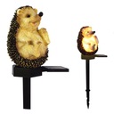 SOLÁRNY JEŽEK LED lampa Hedgehog (solárne), VODEODOLNÉ