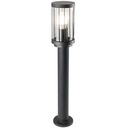 Fiord H50 1-svetlá záhradná stojaca lampa, čierna