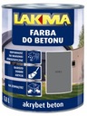 LAKMA AKRYBET CONCRETE Farba na betón sivá 0,8L