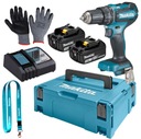 VŔTAČKA MAKITA DHP485RFJ 18V ​​BL NÁRAZOVÝ 2xAKU 3AH MAKPAC + ZDARMA