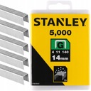 STANLEY TRA709-5T Sponky typ G sponka 14mm 5000e